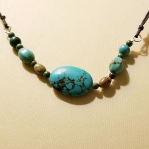 Turquoise Stone Necklace